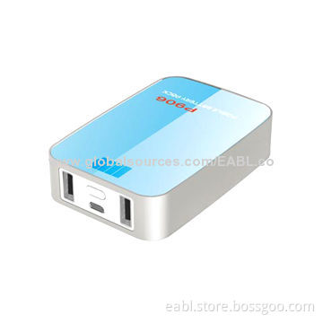 Dual-USB Port Power Bank with Digit Indicator, Aluminum Alloy Case, OEM/ODM Orders Welcomed